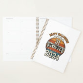 Prettig Halloween 31 oktober Vintage spook ontwerp Planner (Display)