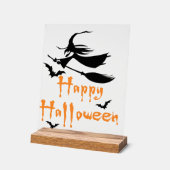 Prettig Halloween Acryl Bord (Hoek)