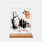Prettig Halloween Acryl Bord (Voorkant)