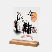 Prettig Halloween Acryl Bord (Hoek)