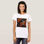 Prettig Halloween Angstaanjagende Clown T-shirt (Voorkant volledig)