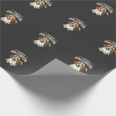 Prettig Halloween Beagle Hond Design_1 Cadeaupapier (Hoek)