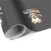 Prettig Halloween Beagle Hond Design_1 Cadeaupapier (Rol Hoek)