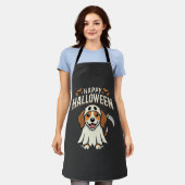 Prettig Halloween Beagle Hond Design_1 Schort (Gedragen)