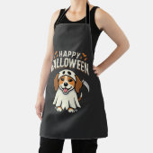 Prettig Halloween Beagle Hond Design_1 Schort (Insitu)
