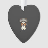 Prettig Halloween Beagle-hond ontwerp_1 Ornament (voorkant)