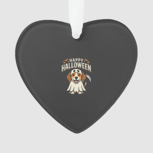 Prettig Halloween Beagle-hond ontwerp_1 Ornament