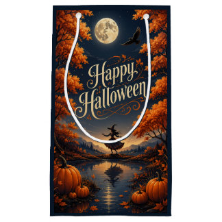 Prettig Halloween Betoverde Herfst Pompoen Klein Cadeauzakje