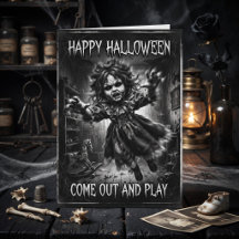 Prettig Halloween | Bezeten Antieke Pop