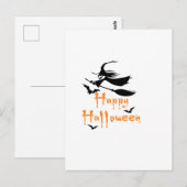 Prettig Halloween Briefkaart (Voorkant / Achterkant)