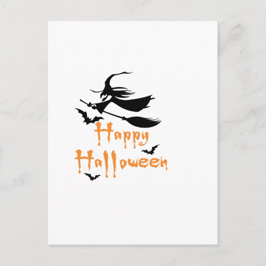 Prettig Halloween Briefkaart (Voorkant)