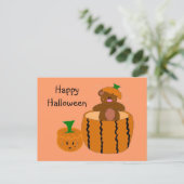 Prettig Halloween Briefkaart (Staand voorkant)