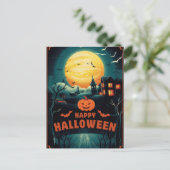 Prettig Halloween Briefkaart (Staand voorkant)