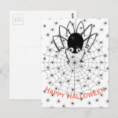 Prettig Halloween Briefkaart (Voorkant / Achterkant)