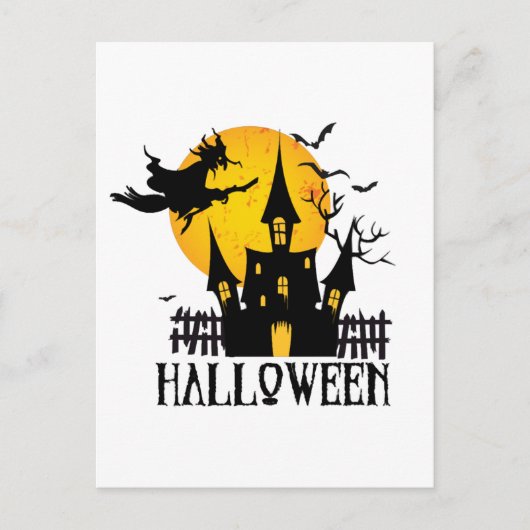 Prettig Halloween Briefkaart (Voorkant)