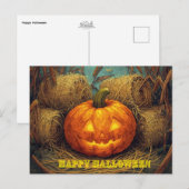 Prettig Halloween Briefkaart (Voorkant / Achterkant)