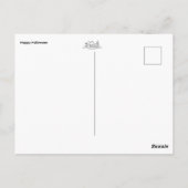 Prettig Halloween Briefkaart (Achterkant)