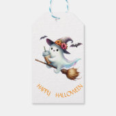 Prettig Halloween Cadeaulabel (Achterkant)