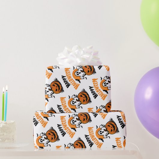 Prettig Halloween Cadeaupapier (Feestgeschenken)