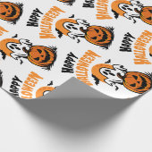 Prettig Halloween Cadeaupapier (Hoek)