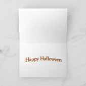 Prettig Halloween Cavalier King Charles Spaniel Ka Kaart (Binnen)