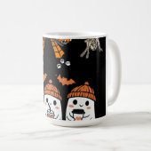 Prettig Halloween - charmante spooky koffie Koffiemok (Voorkant rechts)