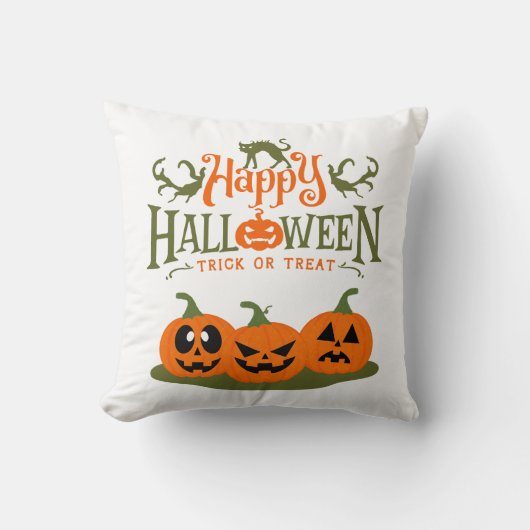 Prettig Halloween - Cool Halloween Kussen (Voorkant)
