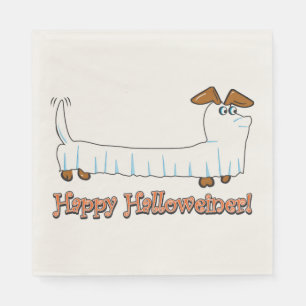 Prettig Halloween Dachshund Servet