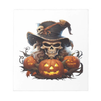 Prettig Halloween-dag - Grappige Halloween Klassie Notitieblok
