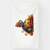 Prettig Halloween-dag - Grappige Halloween Klassie Spandoek (Verticaal)