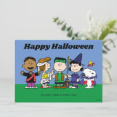 Prettig Halloween | De Boo Crew Feestdagenkaart (Staand voorkant)