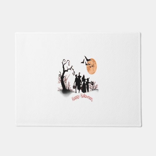 Prettig Halloween Deurmat (Voorkant)
