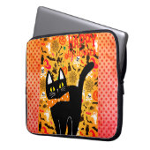 Prettig Halloween en Black Cat Electronics Tas (Voorkant Links)
