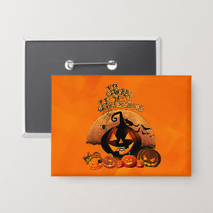 Prettig Halloween – enge en gezellige Halloween Button