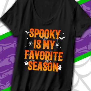 Prettig Halloween enge seizoen Grappig Halloween T-shirt