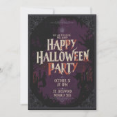Prettig Halloween-feest Kaart (Voorkant)