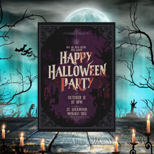 Prettig Halloween-feest Kaart