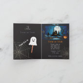 Prettig Halloween Feest "Snoep of een Streek" Magi (Binnen)