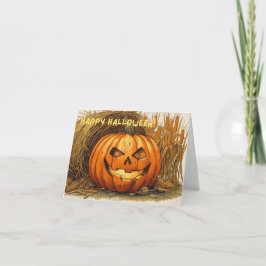 Prettig Halloween Feestdagen Kaart