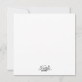 Prettig Halloween Feestdagenkaart (Achterkant)