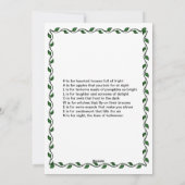 Prettig Halloween Feestdagenkaart (Achterkant)