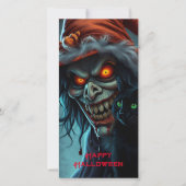 Prettig Halloween Feestdagenkaart (Voorkant)