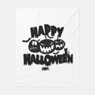 Prettig Halloween Fleece Deken