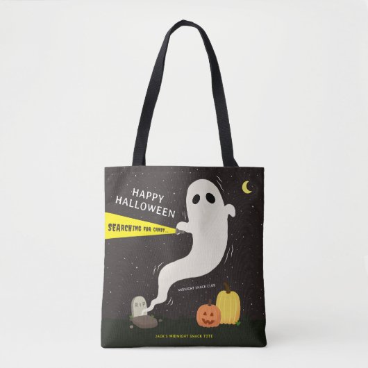 PRETTIG HALLOWEEN Geest Persoonlijk Tote Bag (Voorkant)