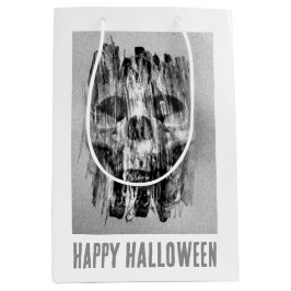 Prettig Halloween. Getergde schedel Medium Cadeauzakje