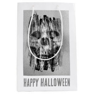 Prettig Halloween. Getergde schedel Medium Cadeauzakje