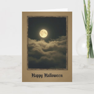 Prettig Halloween Glowing Orb Kaart
