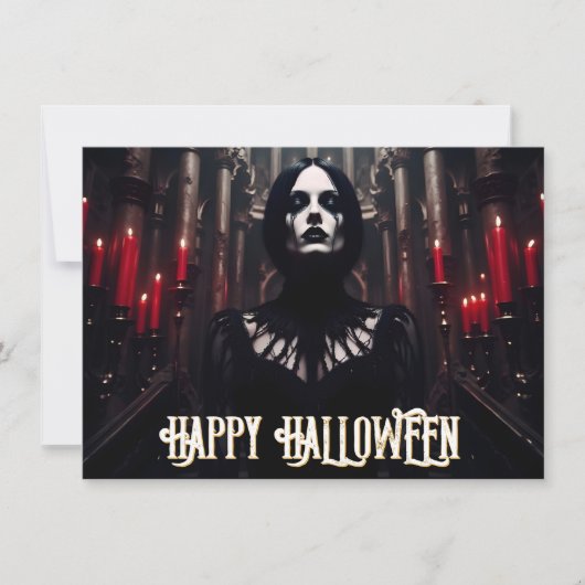 Prettig Halloween – Gotische donkere viering (Voorkant)