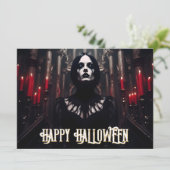 Prettig Halloween – Gotische donkere viering (Staand voorkant)