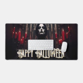 Prettig Halloween – Gotische donkere viering Bureaumat (Keyboard & Muis)